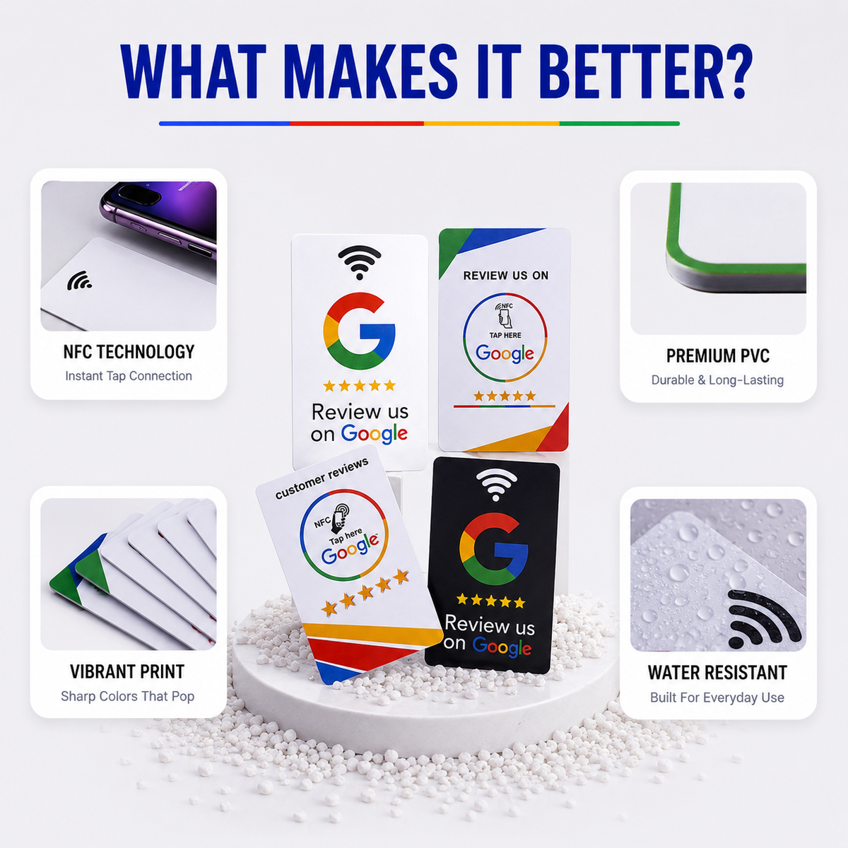 uTap Google Review NFC card + Reseller playbook