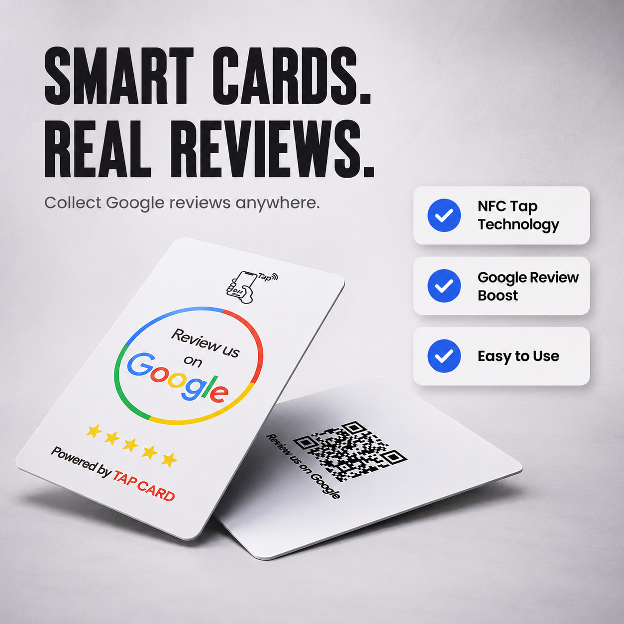 uTap Google Review NFC card + Reseller playbook